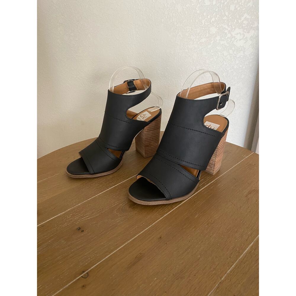 NEW DV Dolce Vita Brista heeled sandal 9.5 black